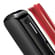 Primo piano del pannello frontale Ploom Aura in Lava Red, staccato dal dispositivo.