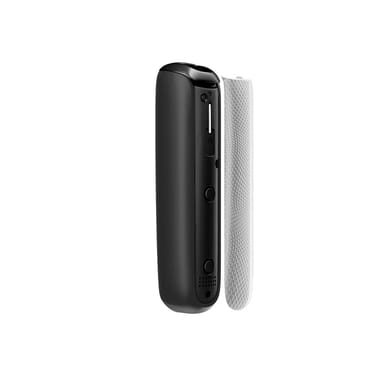 Lunar Silver Augmented Pattern Ploom Aura front panel side view