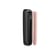 Vista laterale del pannello frontale Ploom Aura con motivo Rose Gold