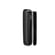 Vista laterale del pannello frontale Ploom Aura con motivo Jet Black