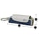Ploom Denim Leather Fusion Solo Carry Case shown with product dimensions: 32.5 cm height x 12.75 cm width and 2.8 cm depth