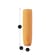 Ploom AURA device with a Mango Sorbet Back Cover shown with product dimensions: 10.2cm height x 2.2 cm width and 2.2 cm depth