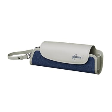 Vista frontale di un Custodia singola Denim Leather Fusion chiuso