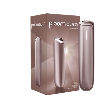 Pacchetto Ploom AURA Rose Gold con dispositivo