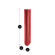 Ploom AURA Lava Red Front Panel shown with product dimensions: 9.65cm height x 3.30 cm width and 1.80 cm depth