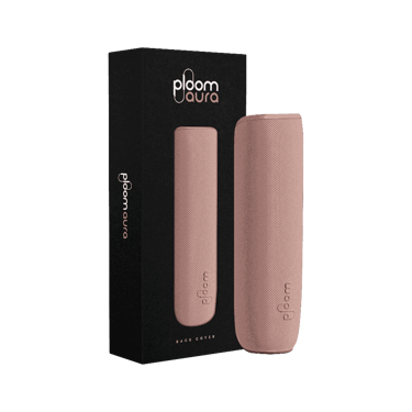 Ploom AURA Cover Posteriore Rose Gold e sua confezione
