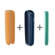 Ploom AURA Bundle Expert con dispositivo Navy Blue, cover frontale Amazon Green e cover posteriore Mango Sorbet
