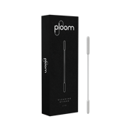 Ploom cleaning sticks packaging with close-up view of accessory.