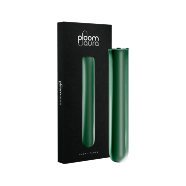 Ploom AURA Front Panel Amazon Green pack