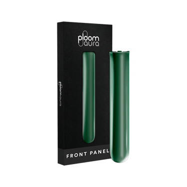 Ploom AURA Front Panel Amazon Green pack
