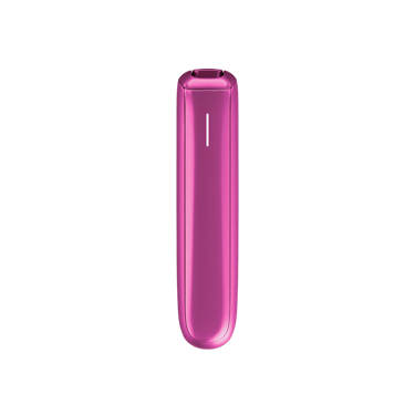 Vista frontale del dispositivo Ploom AURA Fuchsia Flair