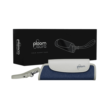 Ploom AURA Custodia singola Denim Leather Fusion pacco