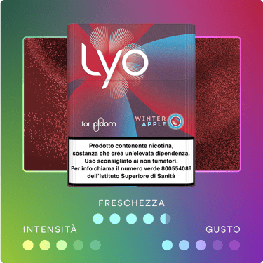 LYO Winter Apple ricarica per dispositivo Ploom AURA - caratteristiche del gusto