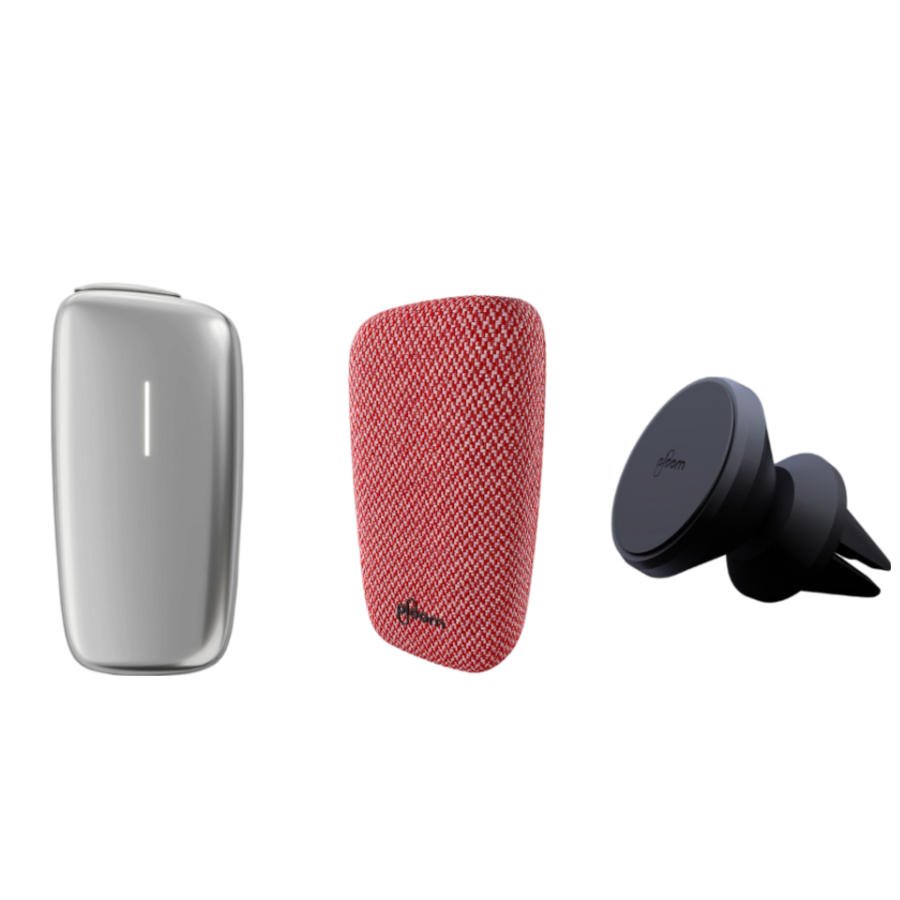 Ploom X Bundle - Dispositivo & Cover Posteriore & Supporto Auto