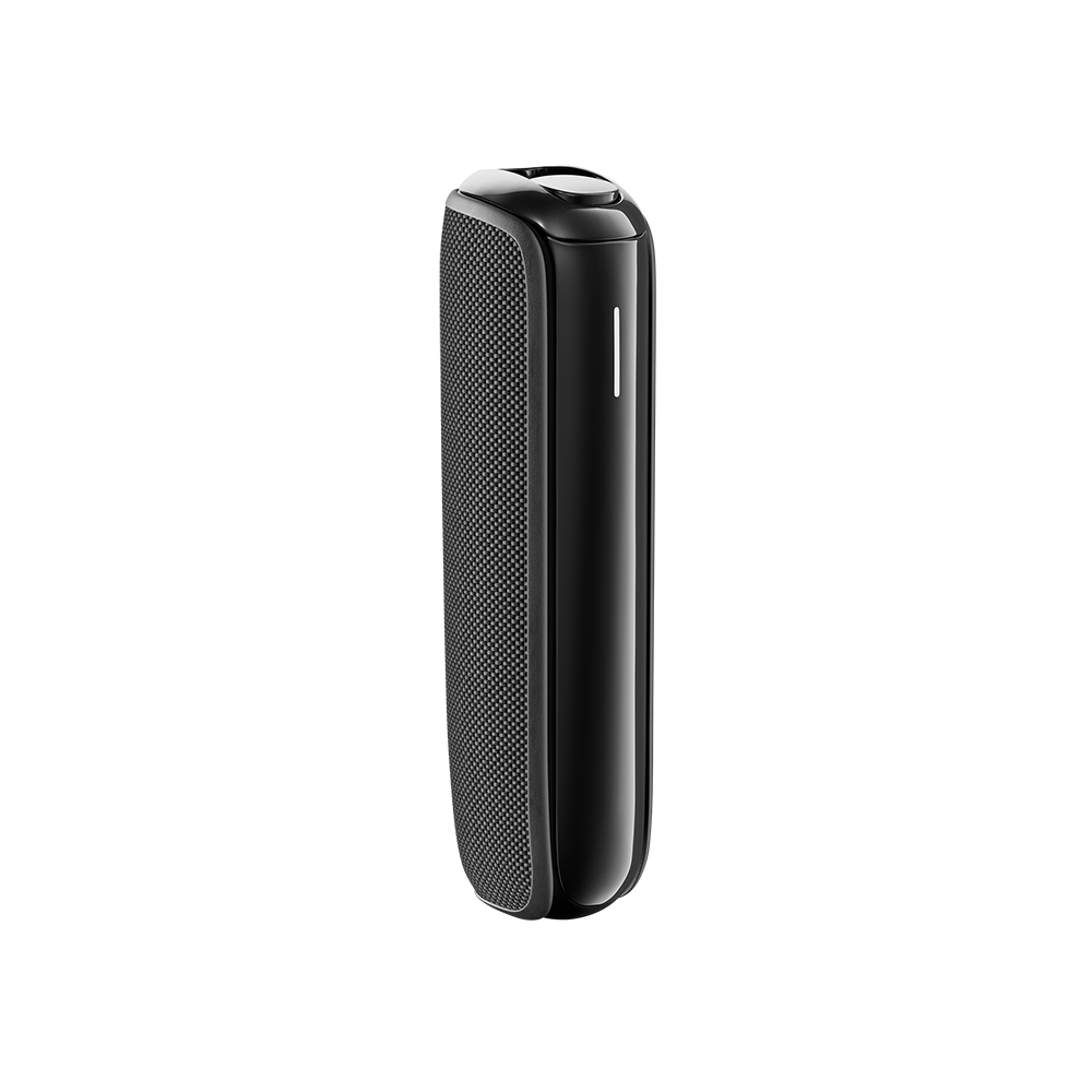 Jet Black Back Cover for Ploom AURA on device