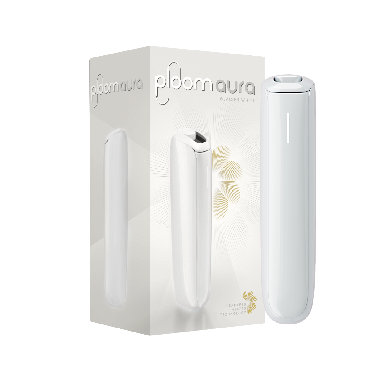 Pacchetto Ploom AURA Glacier White con dispositivo