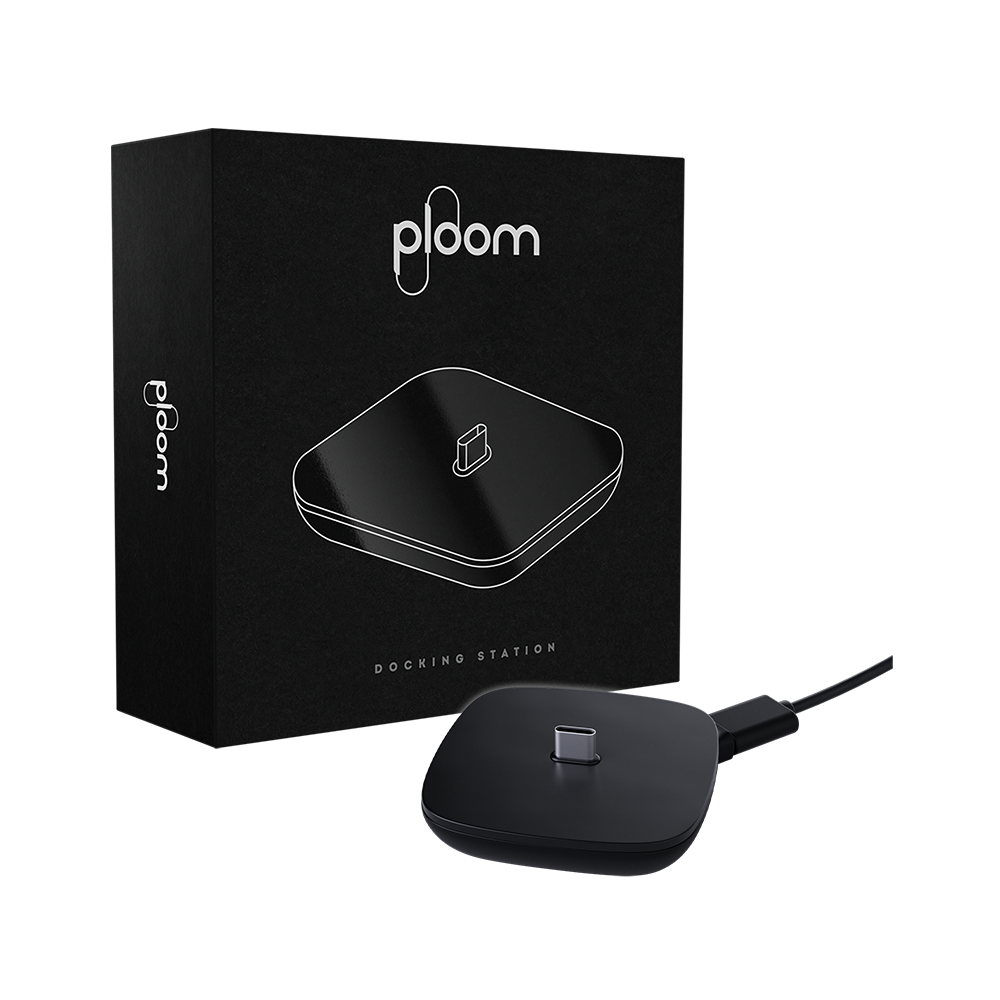 Confezione della stazione di docking Ploom
