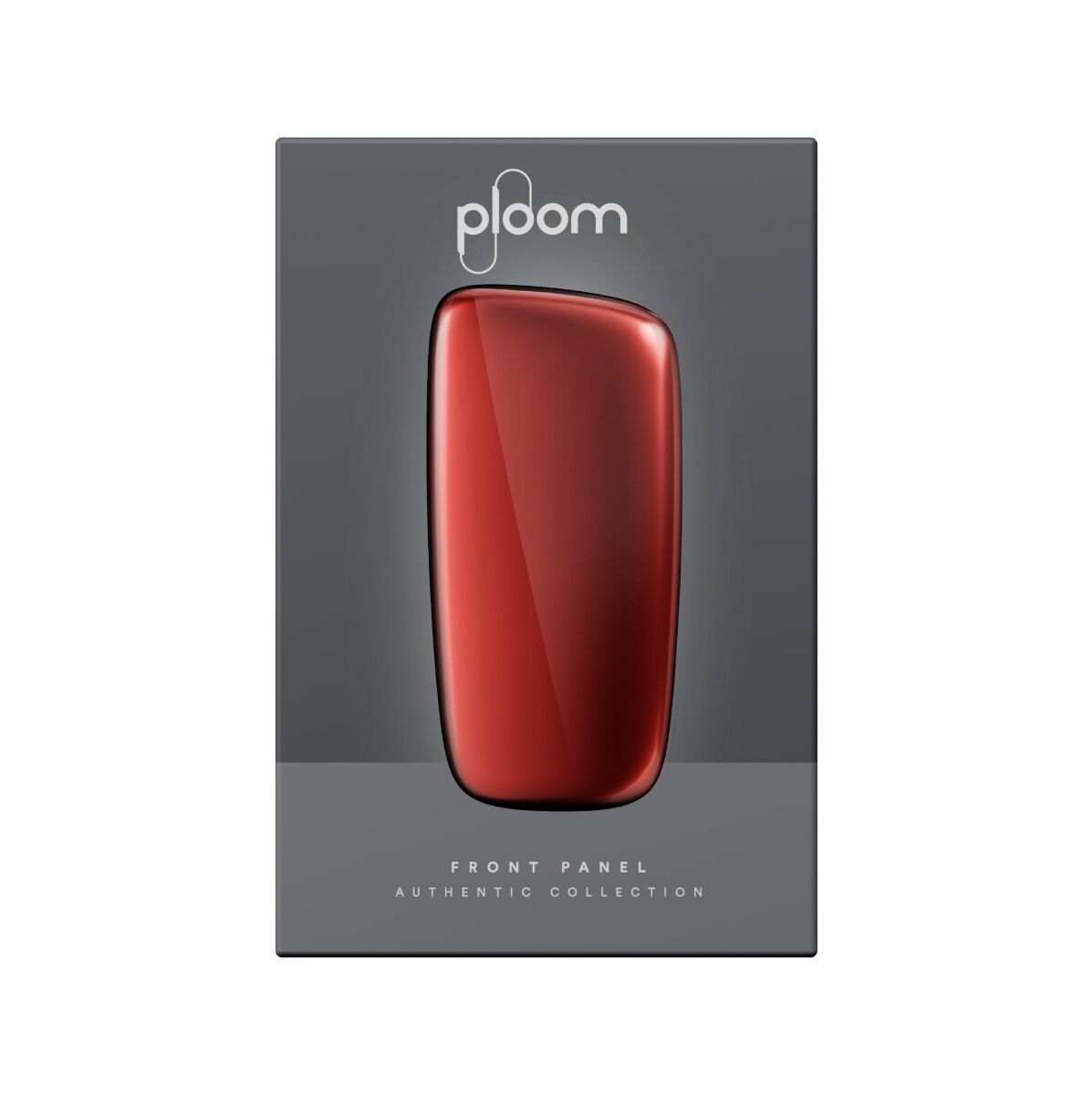 ploom x front panel lave red packaging