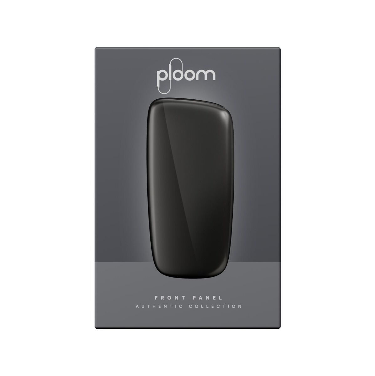 ploom x front panel slate grey packaging