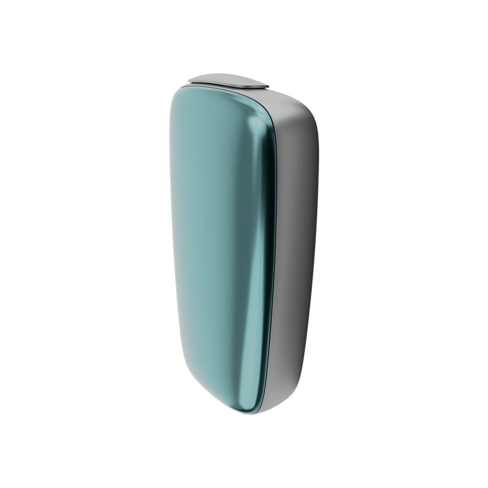 ploom x front panel aqua green side facing