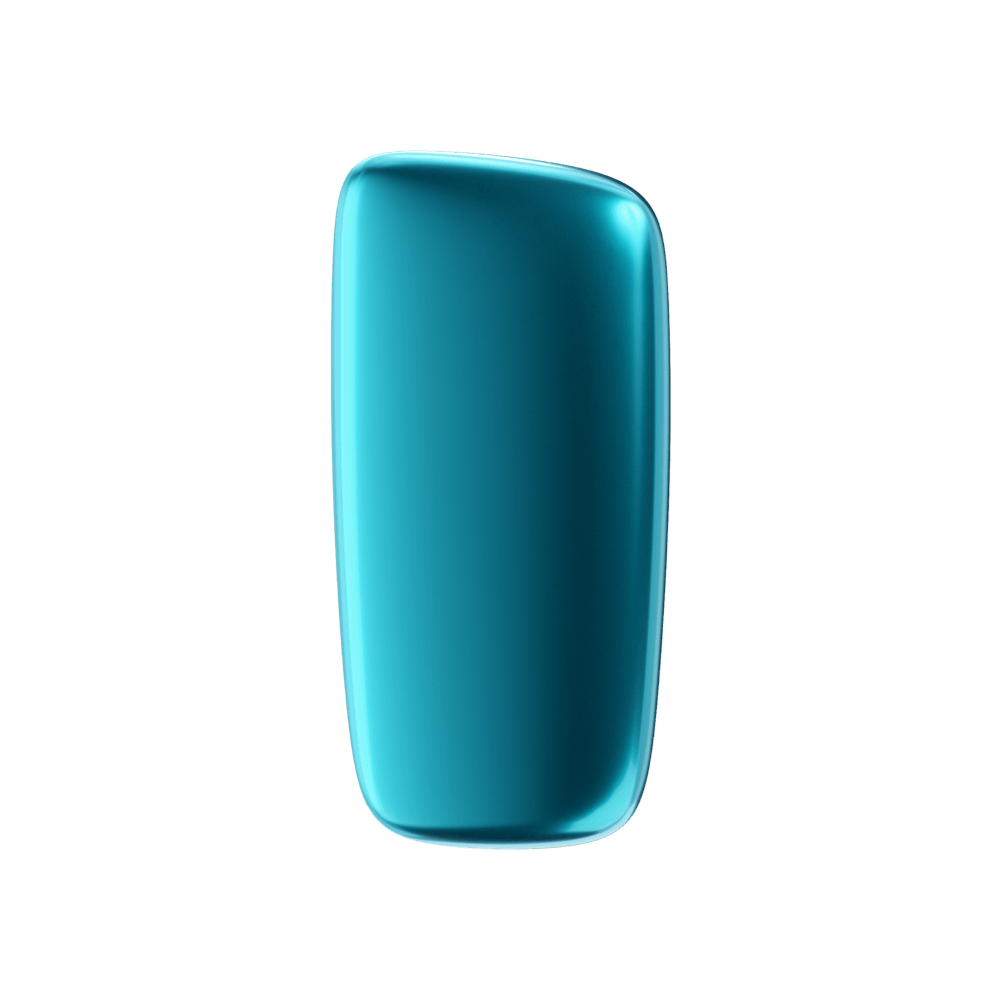 ploom x front panel ocean blue front facing