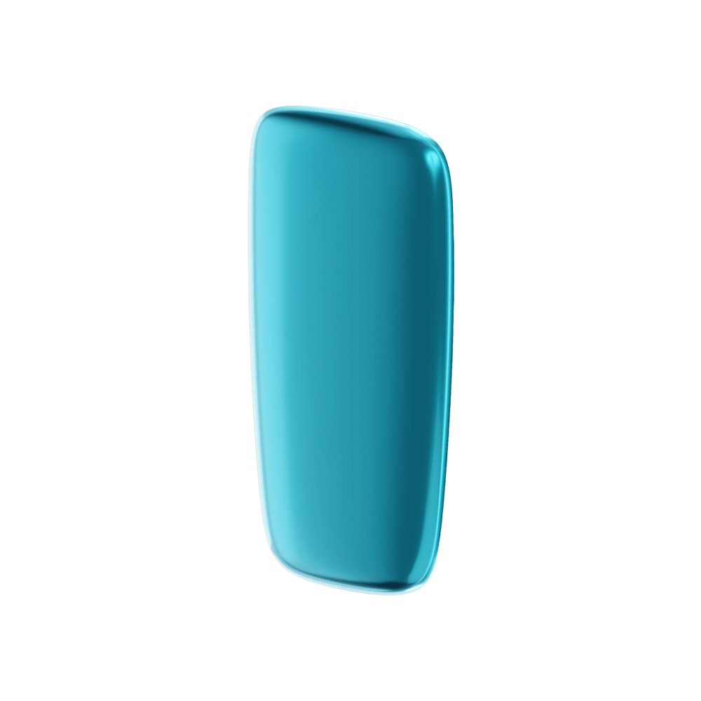 ploom x front panel ocean blue right angle