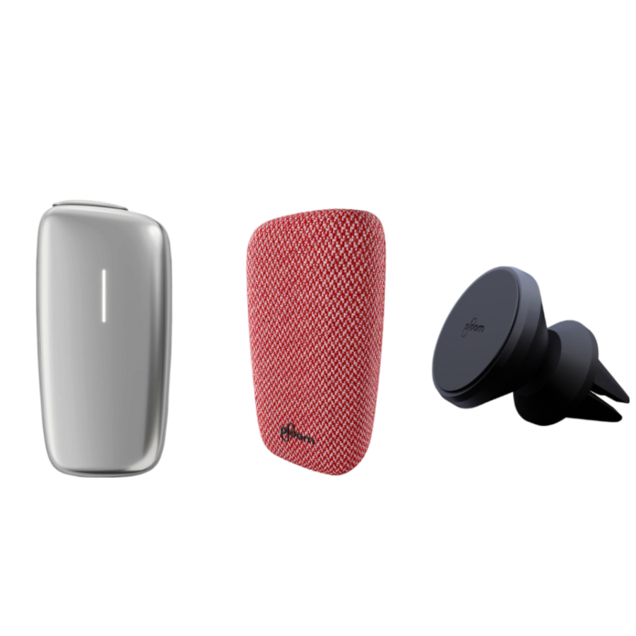 Ploom X Bundle - Dispositivo & Cover Posteriore & Supporto Auto