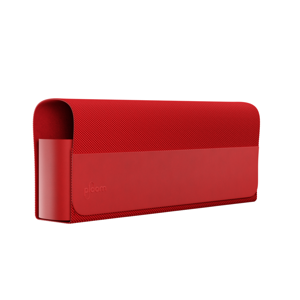 Ploom X Custodia in tessuto Special Edition Red by Ora Ito