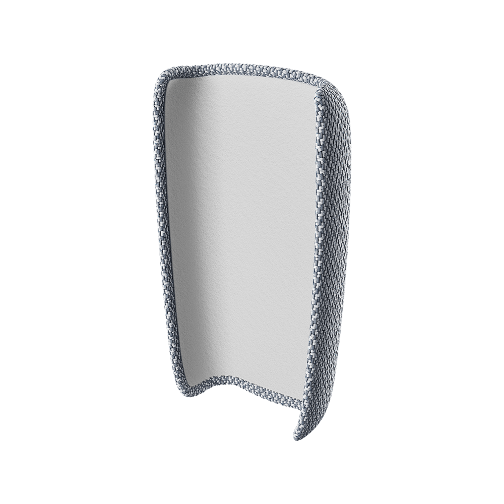 ploom x fabric back panel grey back inside front