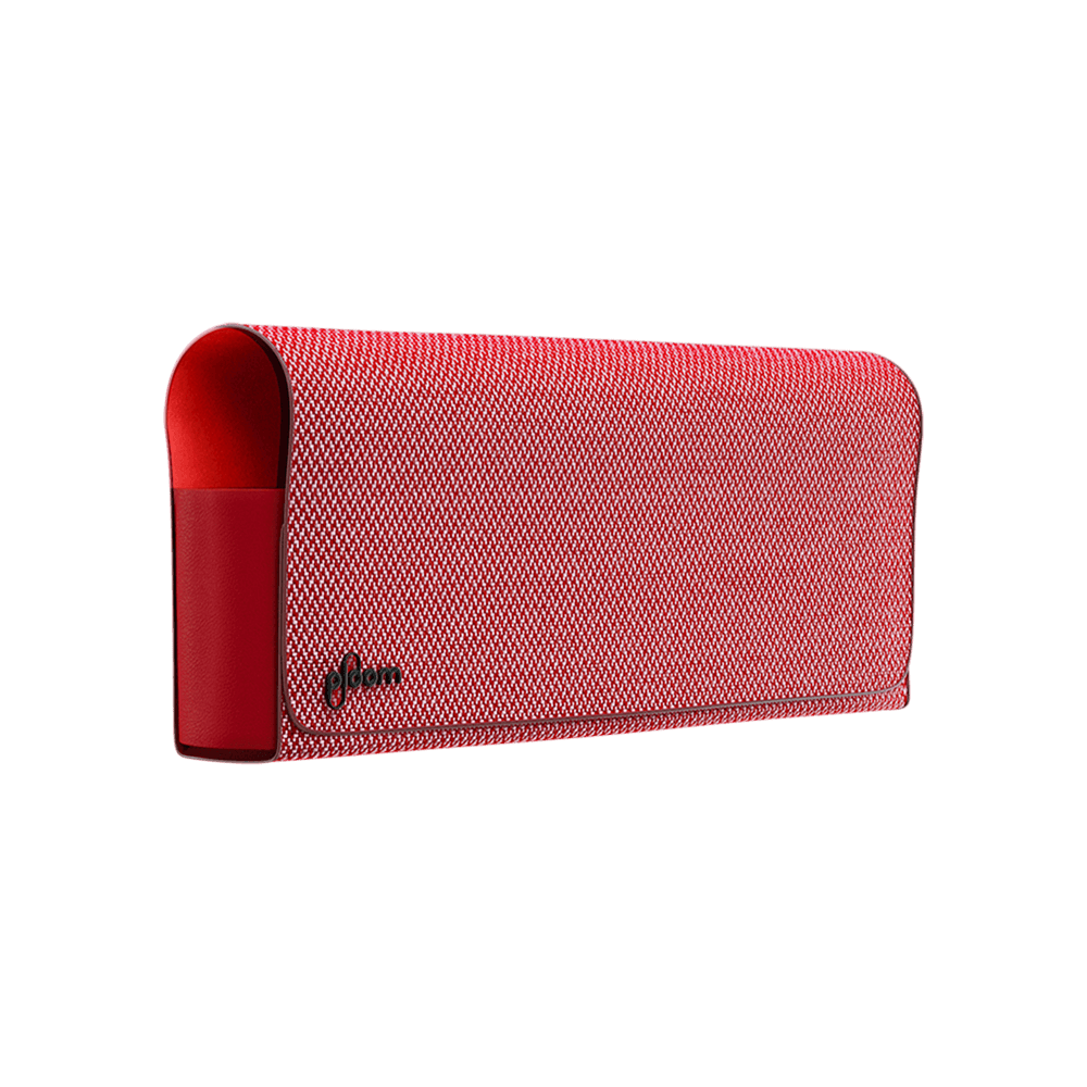 ploom x fabric carry case red closed lateral
